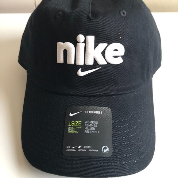 Nike Logo Black Baseball Cap